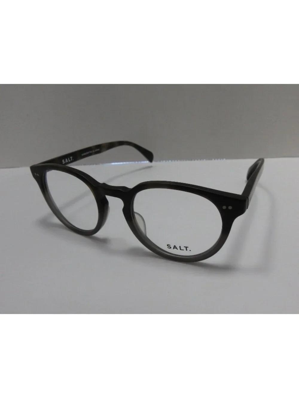 SALT Eyeglasses Brody Megry Tortoise Round Frame Japan 48-21-148 NEW